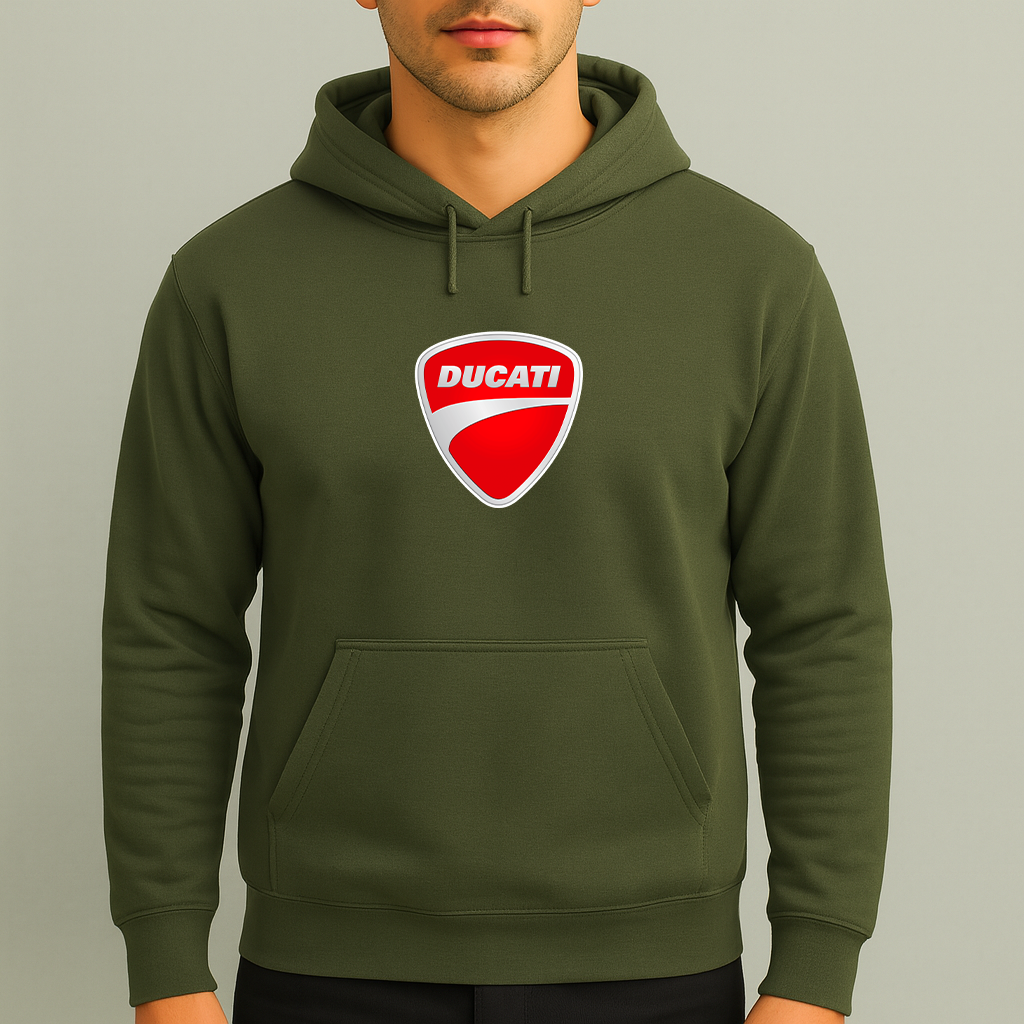 Men’s Ducati Motorcycle Pullover Hoodie